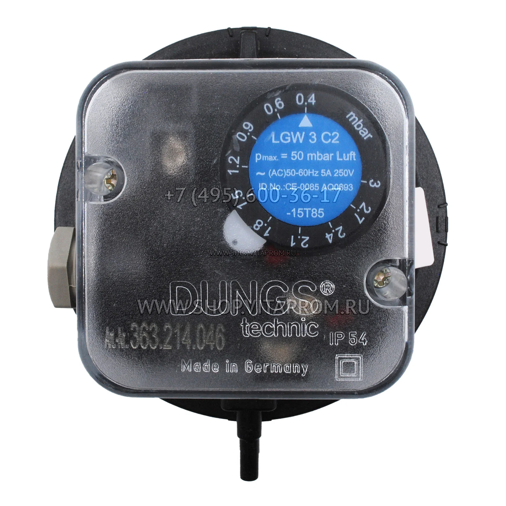 Датчик-реле давления Dungs LGW3C2 230167 Датчик-реле давления Dungs LGW3C2 230167