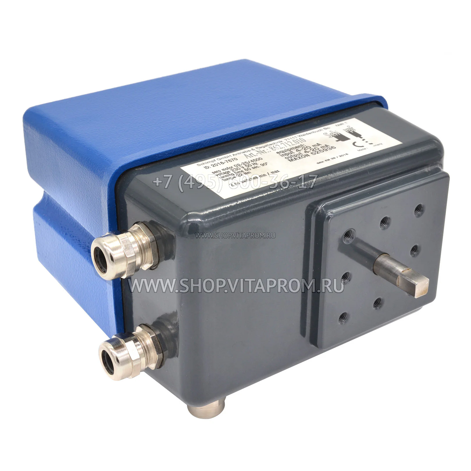Сервопривод Schimpf 02-25/4500 Maxon 525936