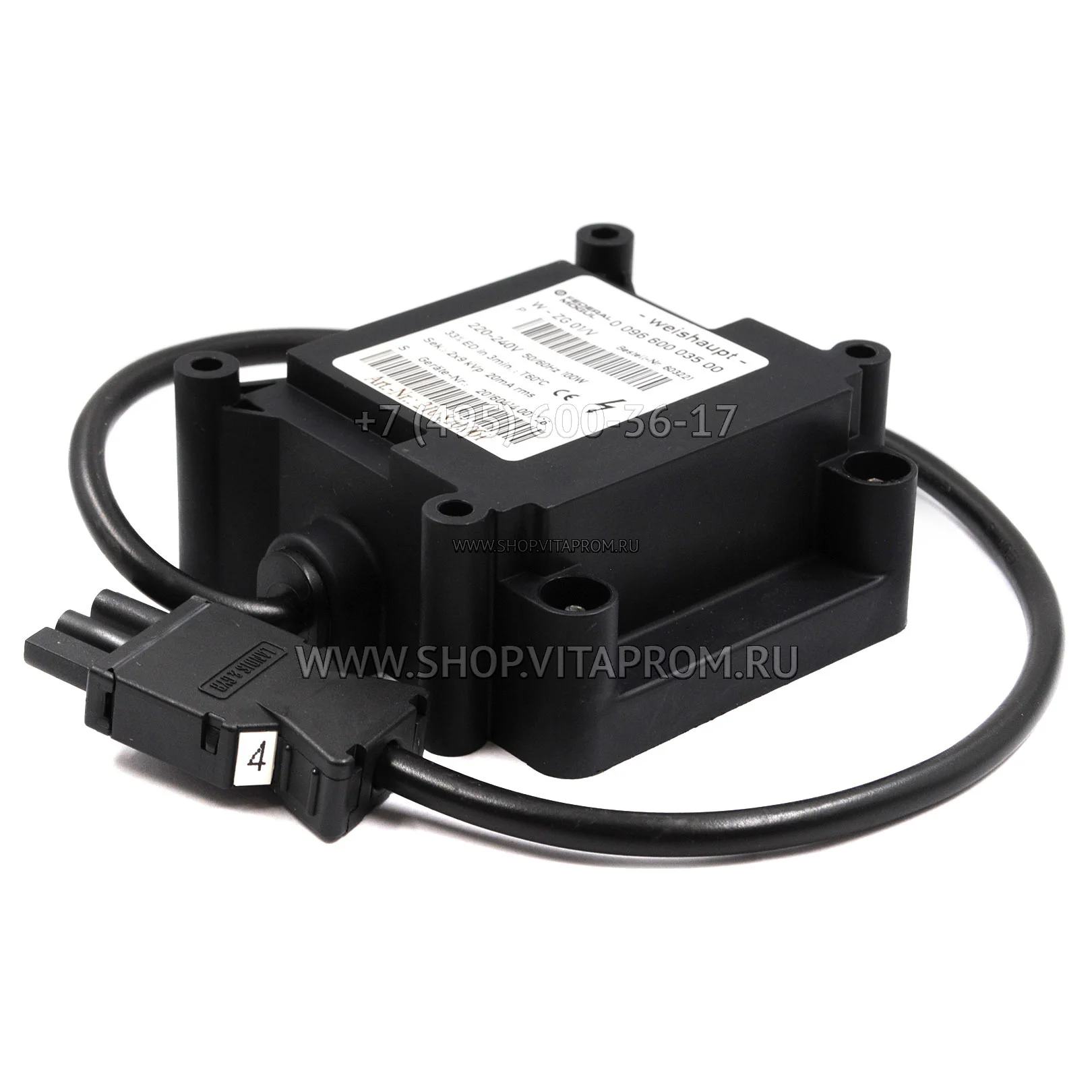 Трансформатор W-ZG 01/V Weishaupt 603221 Трансформатор W-ZG 01/V Weishaupt 603221