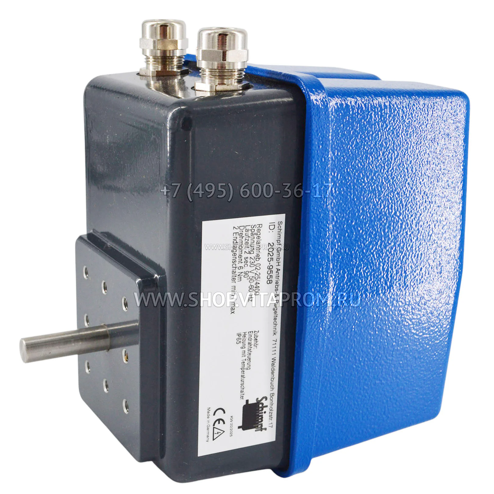 Сервопривод Schimpf 180Nm, 03-120/04800 Сервопривод Schimpf 180Nm, 03-120/04800